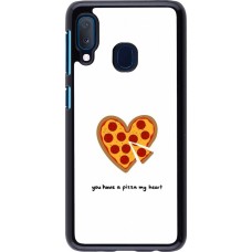 Coque Samsung Galaxy A20e - Saint Valentines Day 26 You have my pizza heart