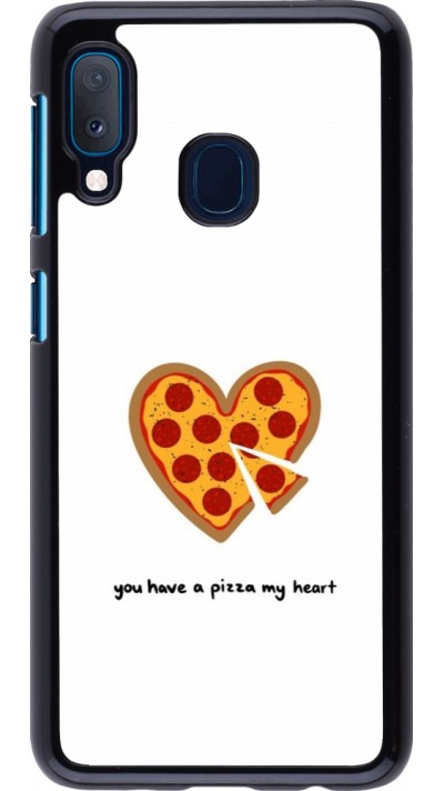 Coque Samsung Galaxy A20e - Saint Valentines Day 26 You have my pizza heart