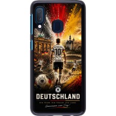 Samsung Galaxy A20e Case Hülle - Fussball Deutschland splash 2026