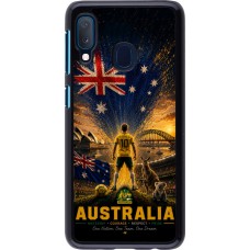 Samsung Galaxy A20e Case Hülle - Fussball Australien splash 2026