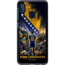 Samsung Galaxy A20e Case Hülle - Fussball Bosnien und Herzegowina splash 2026