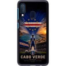 Samsung Galaxy A20e Case Hülle - Fussball Kap Verde splash 2026