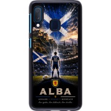 Samsung Galaxy A20e Case Hülle - Fussball Schottland splash 2026
