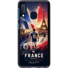 Samsung Galaxy A20e Case Hülle - Fussball Frankreich splash 2026