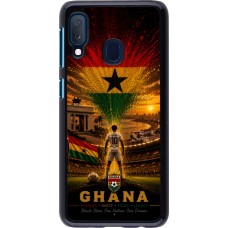 Samsung Galaxy A20e Case Hülle - Fussball Ghana splash 2026