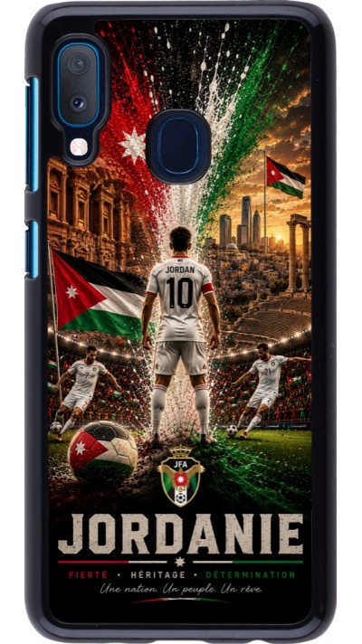 Samsung Galaxy A20e Case Hülle - Fussball Jordanien splash 2026