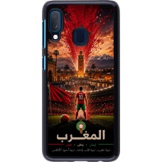 Samsung Galaxy A20e Case Hülle - Fussball Marokko splash 2026
