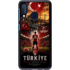 Samsung Galaxy A20e Case Hülle - Fussball Türkei splash 2026
