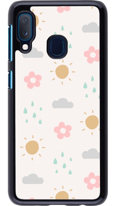 Samsung Galaxy A20e Case Hülle - Spring 23 weather