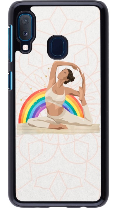 Samsung Galaxy A20e Case Hülle - Spring 23 yoga vibe
