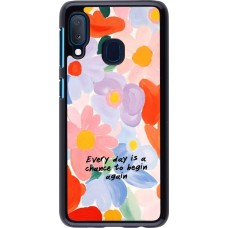 Samsung Galaxy A20e Case Hülle - Every day is a chance 2026
