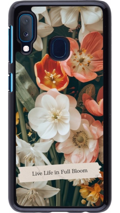 Samsung Galaxy A20e Case Hülle - Full Bloom 2026