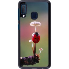 Samsung Galaxy A20e Case Hülle - Ladybird on a mushroom 2026