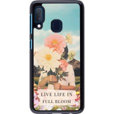 Samsung Galaxy A20e Case Hülle - Live life in full moon 2026