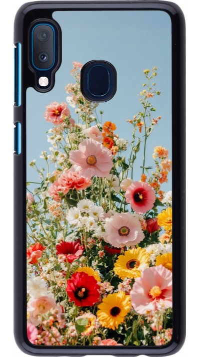 Samsung Galaxy A20e Case Hülle - Spring flowers 2026