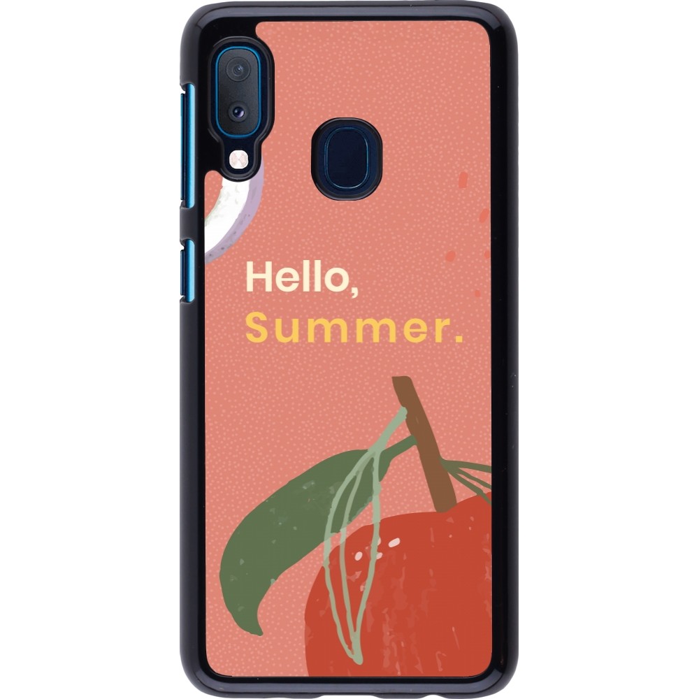 Samsung Galaxy A20e Case Hülle - Summer 2025 Hello summer