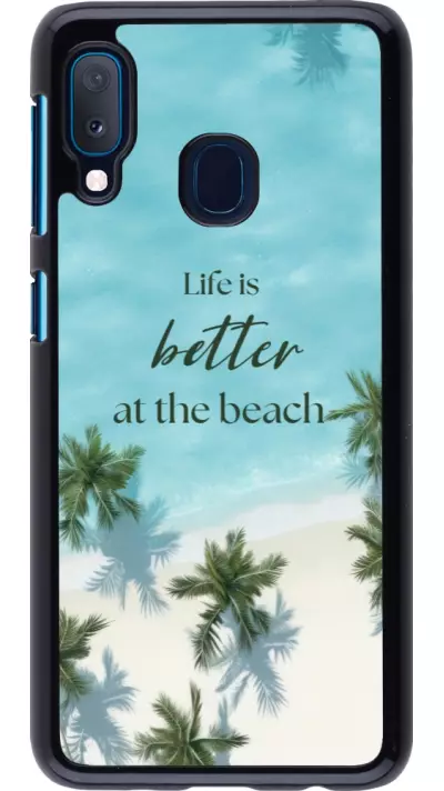 Coque Samsung Galaxy A20e - Summer 2025 Life is better at the beach