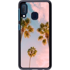 Samsung Galaxy A20e Case Hülle - Summer 2025 Palmiers
