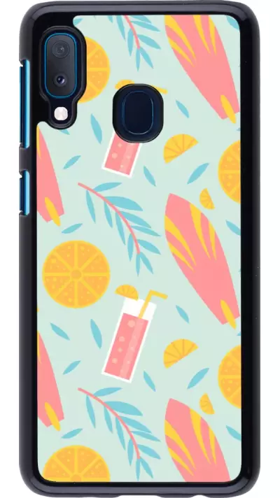 Coque Samsung Galaxy A20e - Summer 2025 Pattern citron