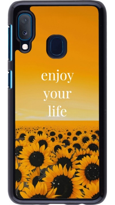 Samsung Galaxy A20e Case Hülle - Summer 2026 Enjoy your life