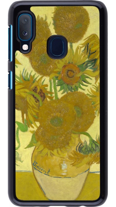 Coque Samsung Galaxy A20e - Tableau art - Les Tournesols - Van Gogh