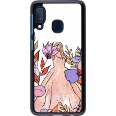 Samsung Galaxy A20e Case Hülle - Taylor Swift Sketch - White