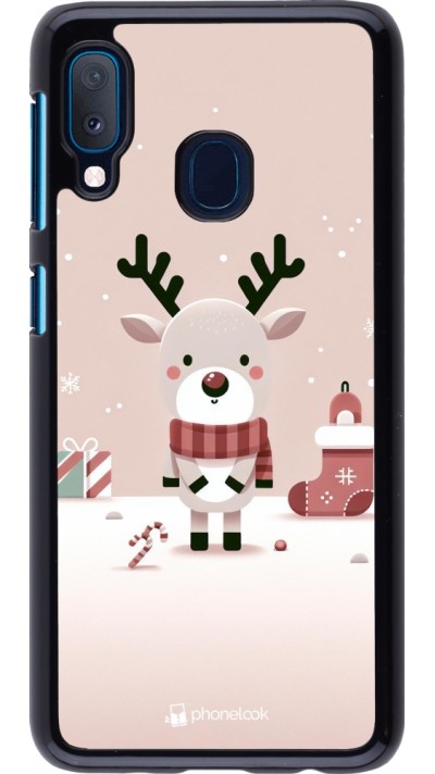 Samsung Galaxy A20e Case Hülle - Weihnachten 2023 Choupinette Rentier