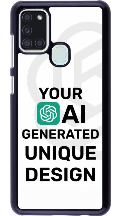 Samsung Galaxy A21s Case Hülle - 100% einzigartig erstellt dank Deiner Kreativität und künstlicher Intelligenz (KI)