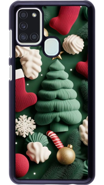 Samsung Galaxy A21s Case Hülle - Christmas 25 Christmas textiles
