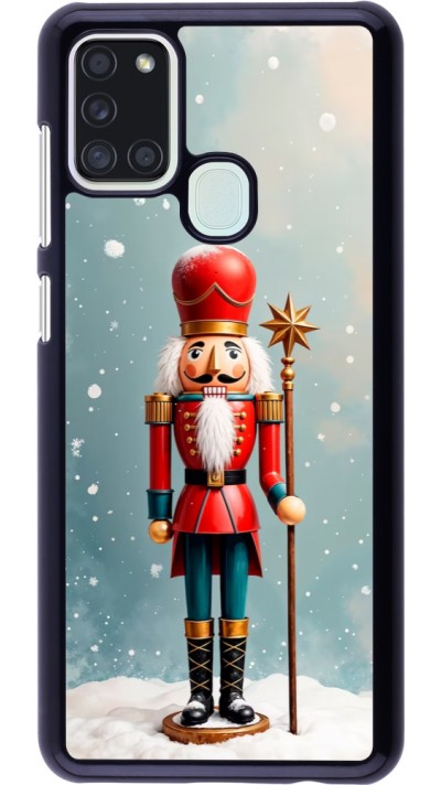 Samsung Galaxy A21s Case Hülle - Christmas 25 Nutcracker Snow