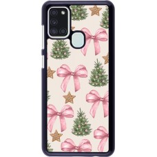 Samsung Galaxy A21s Case Hülle - Christmas 25 Vintage Ribbons