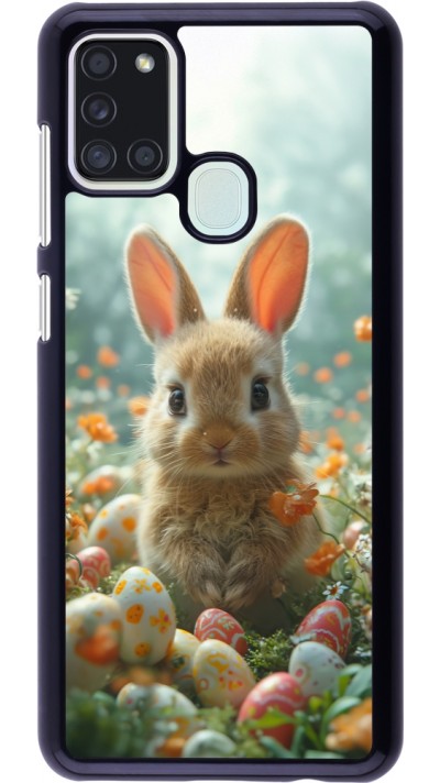 Samsung Galaxy A21s Case Hülle - Easter 2026 Rabbit in the garden