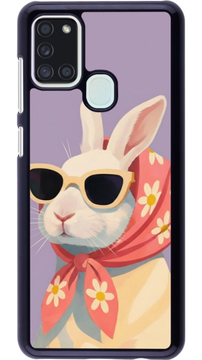 Samsung Galaxy A21s Case Hülle - Easter 2026 Rabbit with scarf