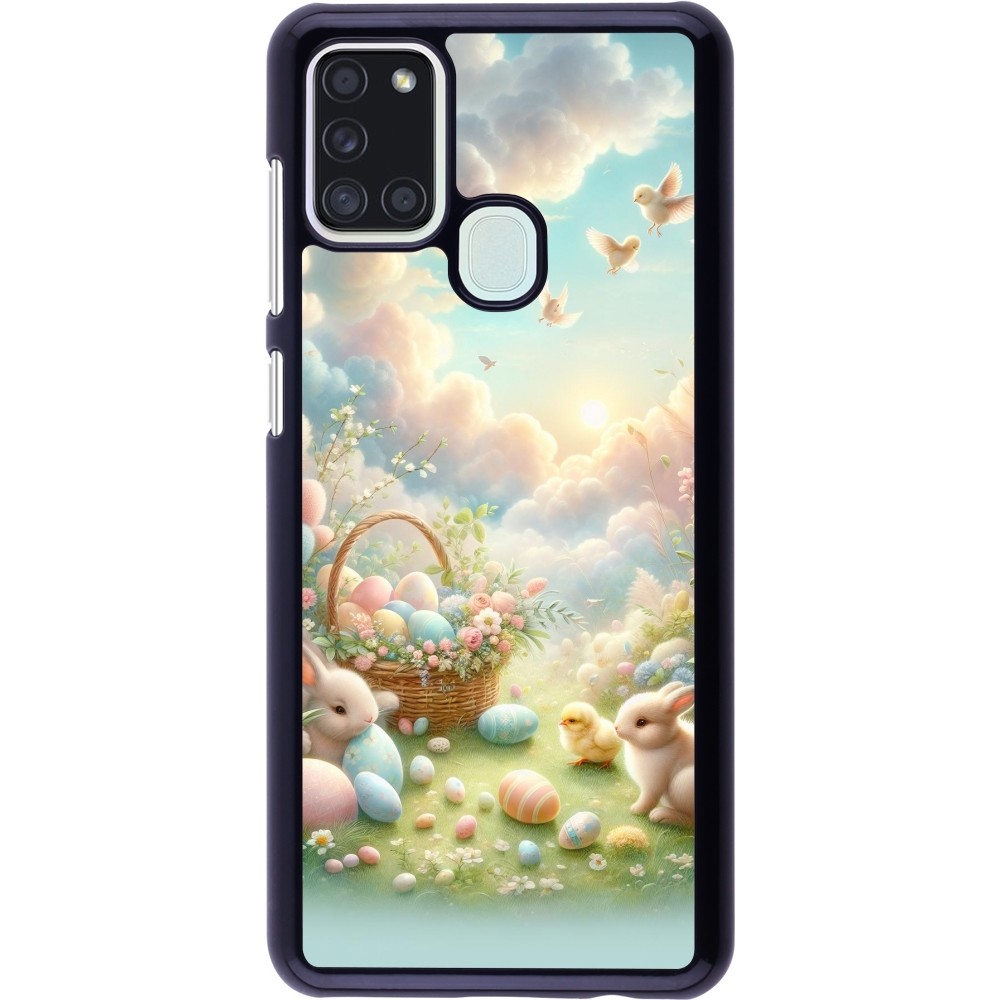 Samsung Galaxy A21s Case Hülle - Ostern 2025 Pastell Ostern