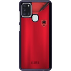 Samsung Galaxy A21s Case Hülle - Albanien personalisierbares Fussballtrikot
