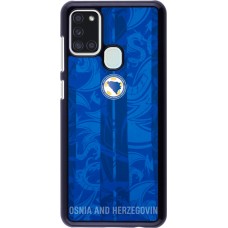 Samsung Galaxy A21s Case Hülle - Bosnien und Herzegowina 2026 personalisierbares Fussballtrikot