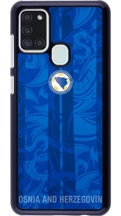 Samsung Galaxy A21s Case Hülle - Bosnien und Herzegowina 2026 personalisierbares Fussballtrikot