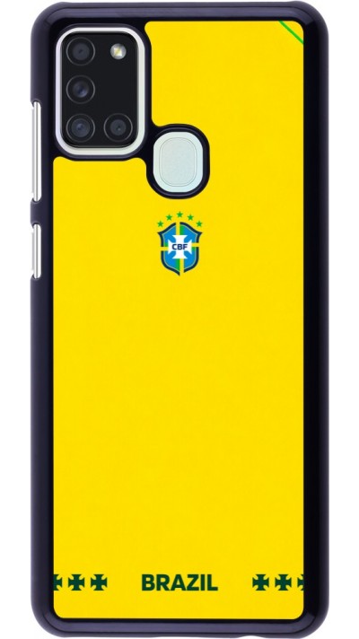 Samsung Galaxy A21s Case Hülle - Brasilien 2026 personalisierbares Fussballtrikot