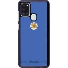 Samsung Galaxy A21s Case Hülle - Curaçao 2026 personalisierbares Fussballtrikot