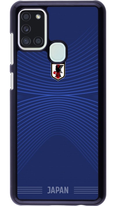 Samsung Galaxy A21s Case Hülle - Japan 2022 personalisierbares Fussballtrikot