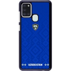 Samsung Galaxy A21s Case Hülle - Usbekistan 2026 personalisierbares Fussballtrikot