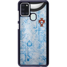 Samsung Galaxy A21s Case Hülle - Portugal Away personalisierbares Fussballtrikot
