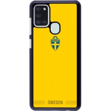 Samsung Galaxy A21s Case Hülle - Schweden 2026 personalisierbares Fussballtrikot