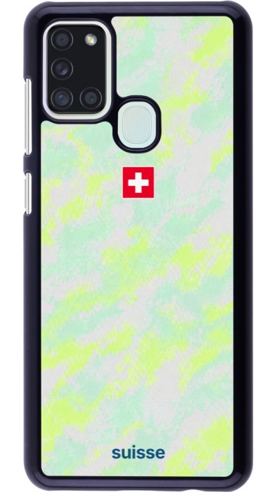 Samsung Galaxy A21s Case Hülle - Schweiz Away 2026 personalisierbares Fussballtrikot