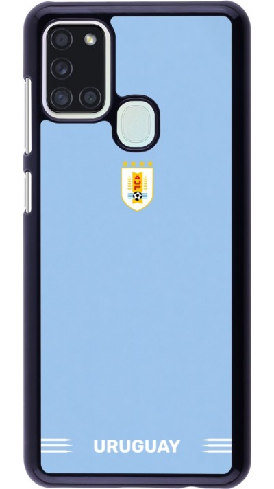 Samsung Galaxy A21s Case Hülle - Uruguay 2026 personalisierbares Fussballtrikot