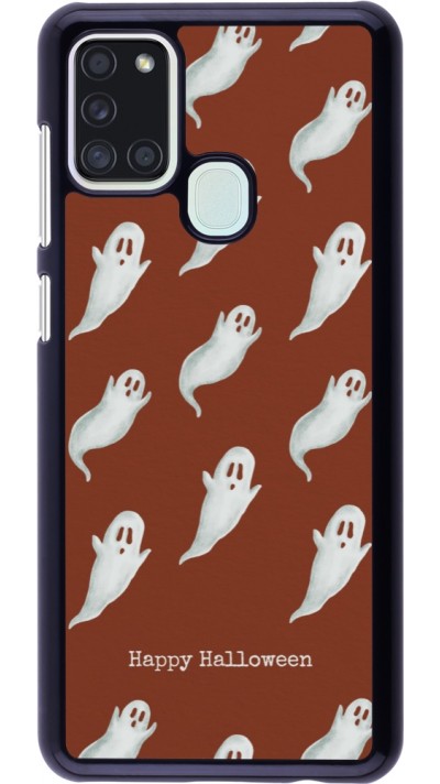 Samsung Galaxy A21s Case Hülle - Halloween 2025 Pattern of ghosts