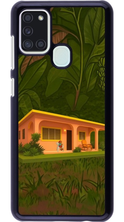 Samsung Galaxy A21s Case Hülle - Benitos house DTMF
