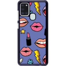 Samsung Galaxy A21s Case Hülle - Lips and lipgloss