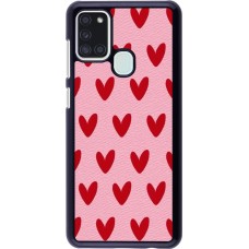 Samsung Galaxy A21s Case Hülle - Saint Valentines Day 26 Pattern heart