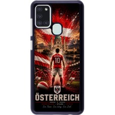 Samsung Galaxy A21s Case Hülle - Fussball Österreich splash 2026
